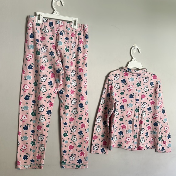 "Sleep in the Stars" 🌟 Floral Pink Pajama Set Size 7/8 - Picture 11 of 11